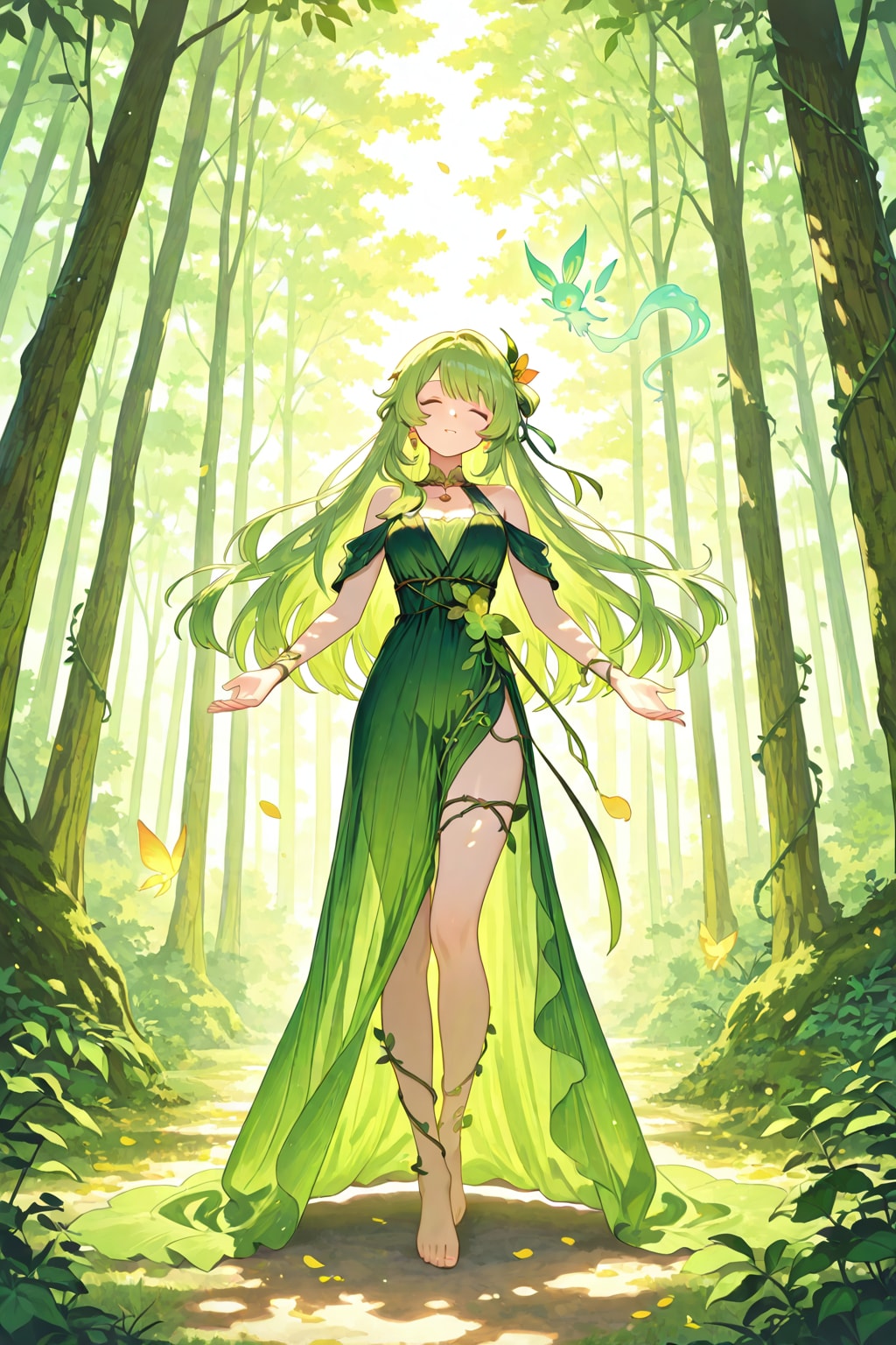 dryad, spirit，