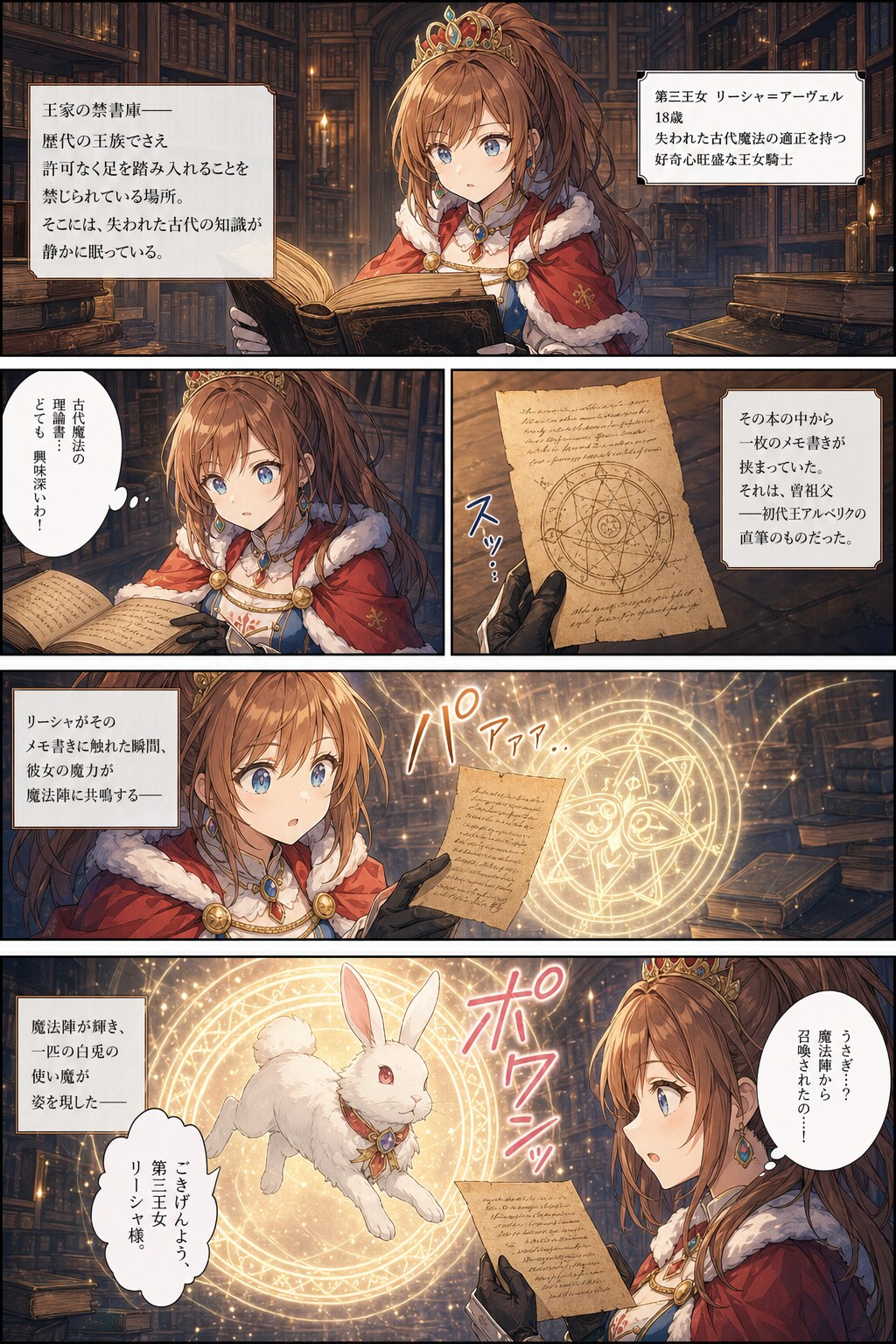 テキトーに漫画の冒頭を作ってみる