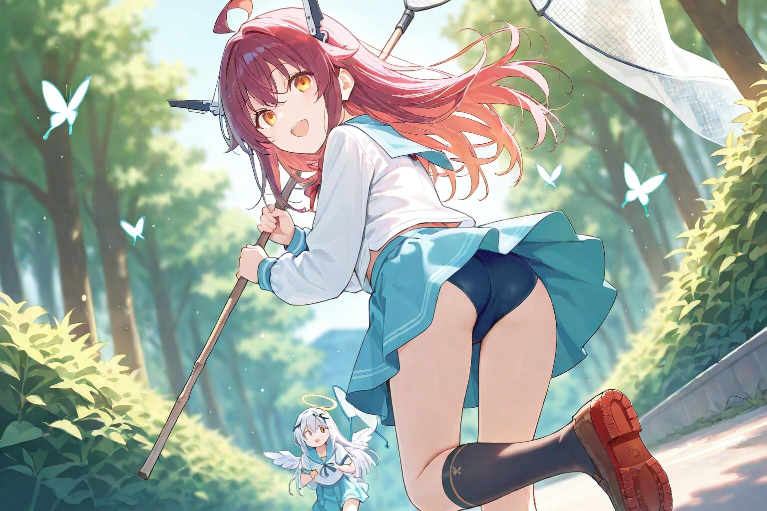天使を捕まえますよ〜