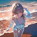 ビーチのおねえさん 4枚目