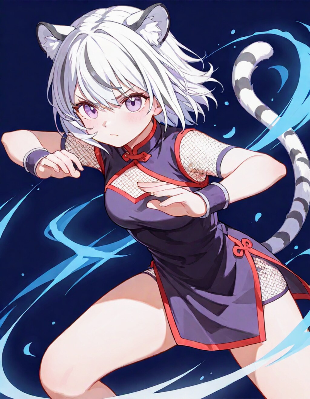 第二形態🐯ホワイトタイガー・カンフー修行