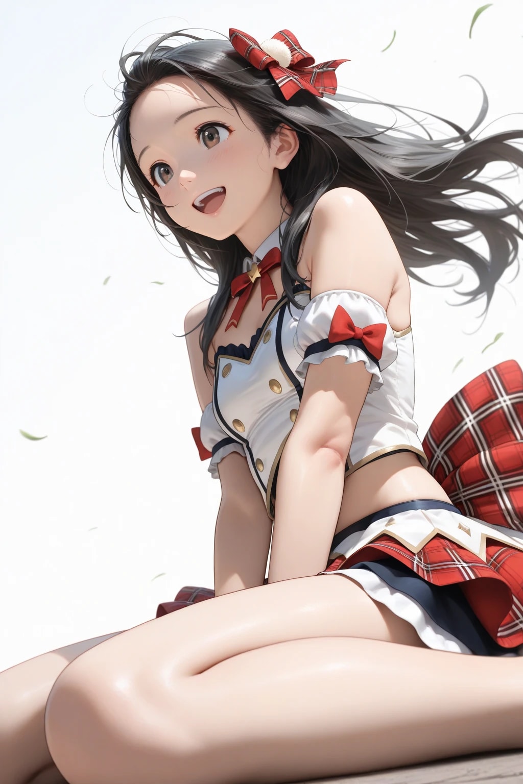 黒髪の和歌月まりあ