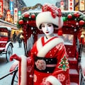 舞妓サンタ 2枚目