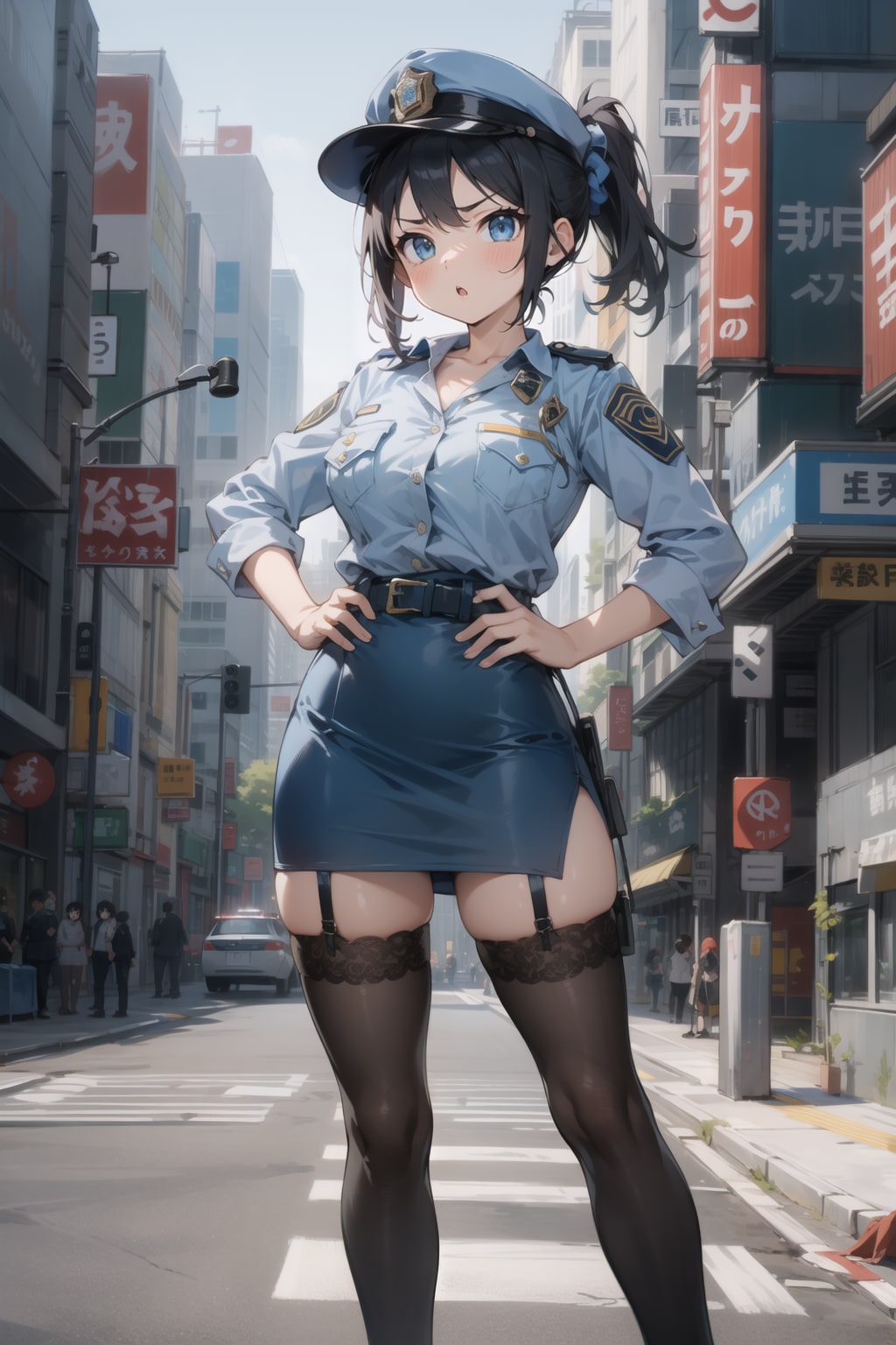も〜ホントに逮捕しちゃうよっ！