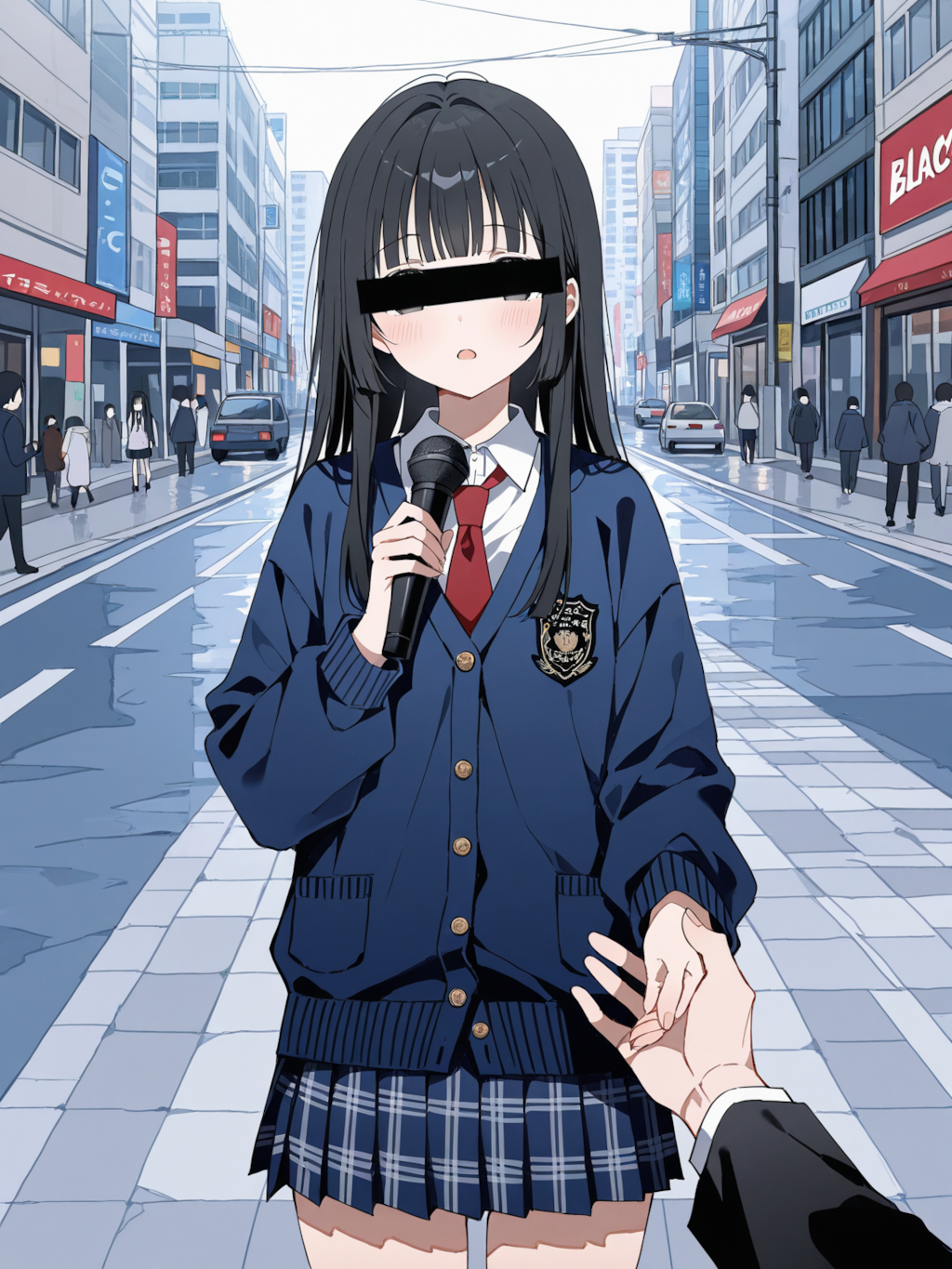 ちょっとインタビュー良いですか…え！マイク返して下さい！！