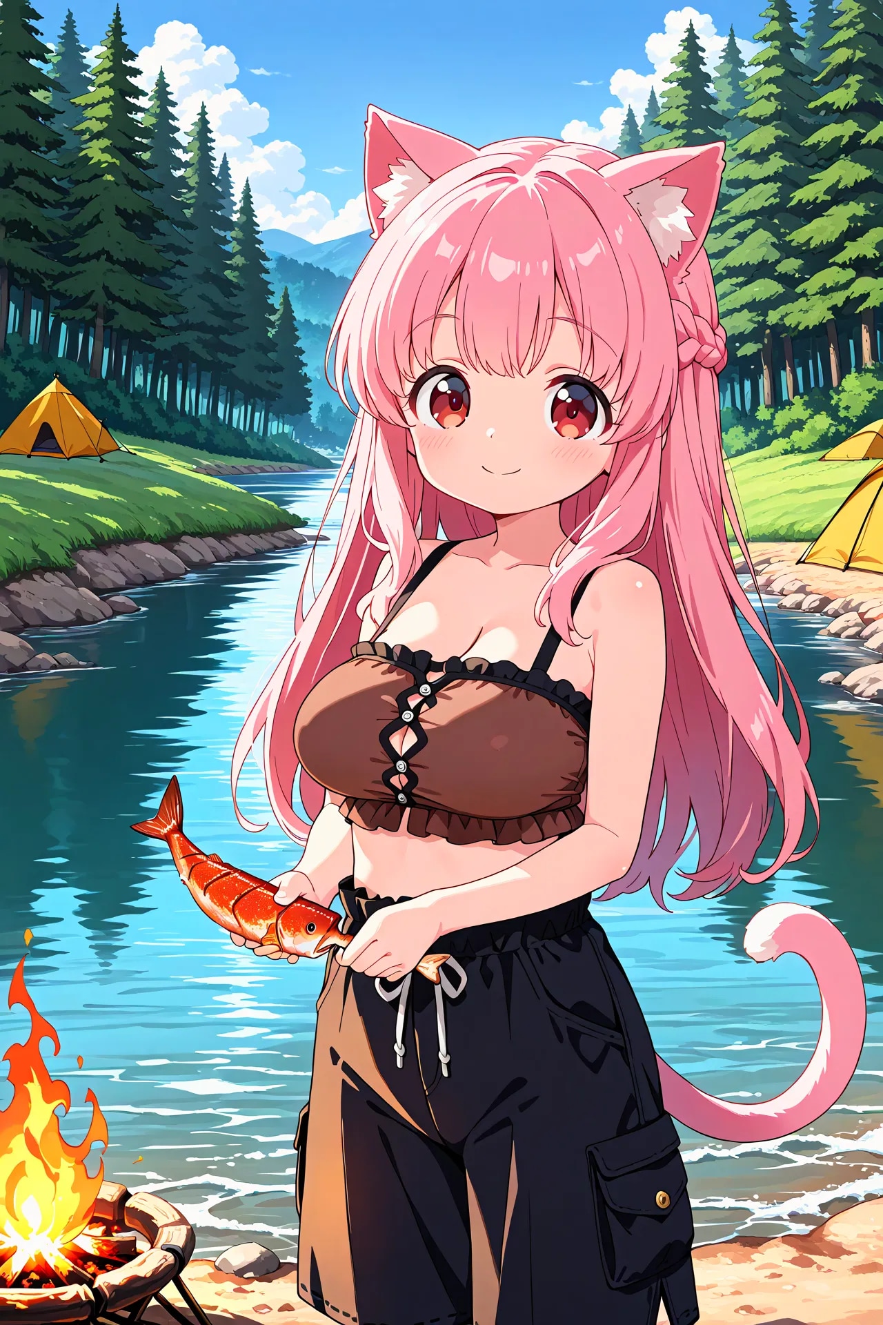 りなちゃんの猫耳スタイル