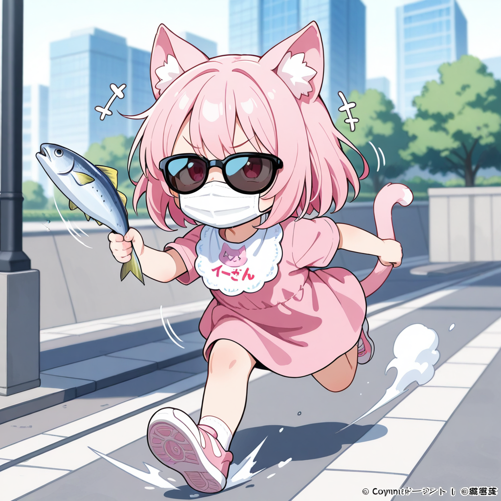 これにゃら誰が獲った（盗った）か分からないにゃ！！