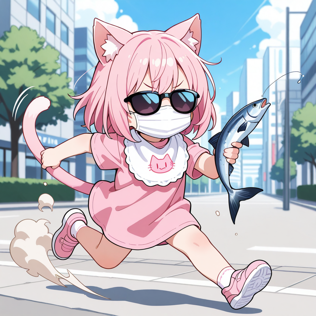 これにゃら誰が獲った（盗った）か分からないにゃ！！