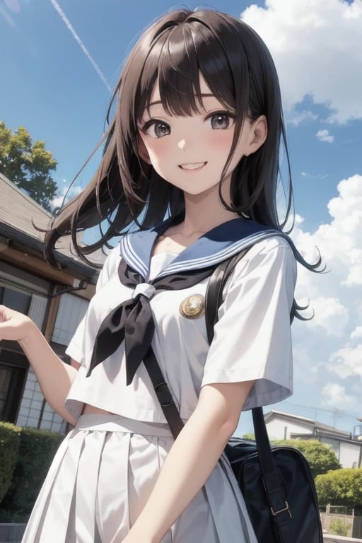 お兄ちゃんは今、去年の分の宿題もまだ終わってないからパパに自宅監禁されてま～すｗ | の人気AIイラスト・グラビア