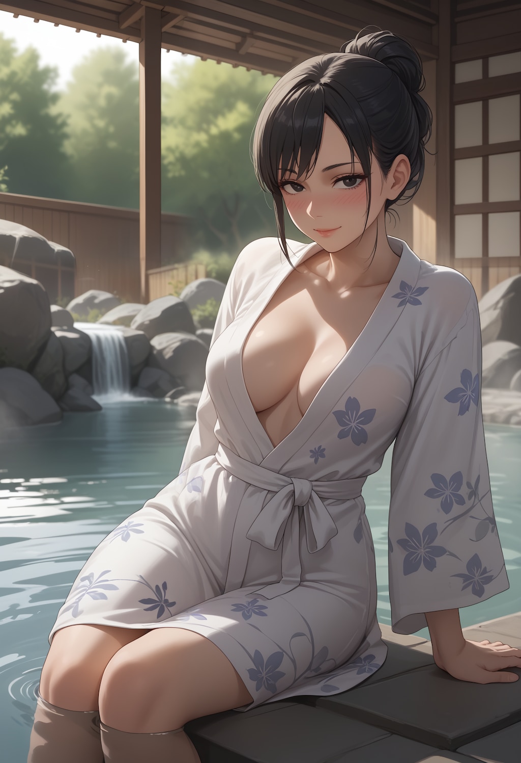 お背中流しましょうか？