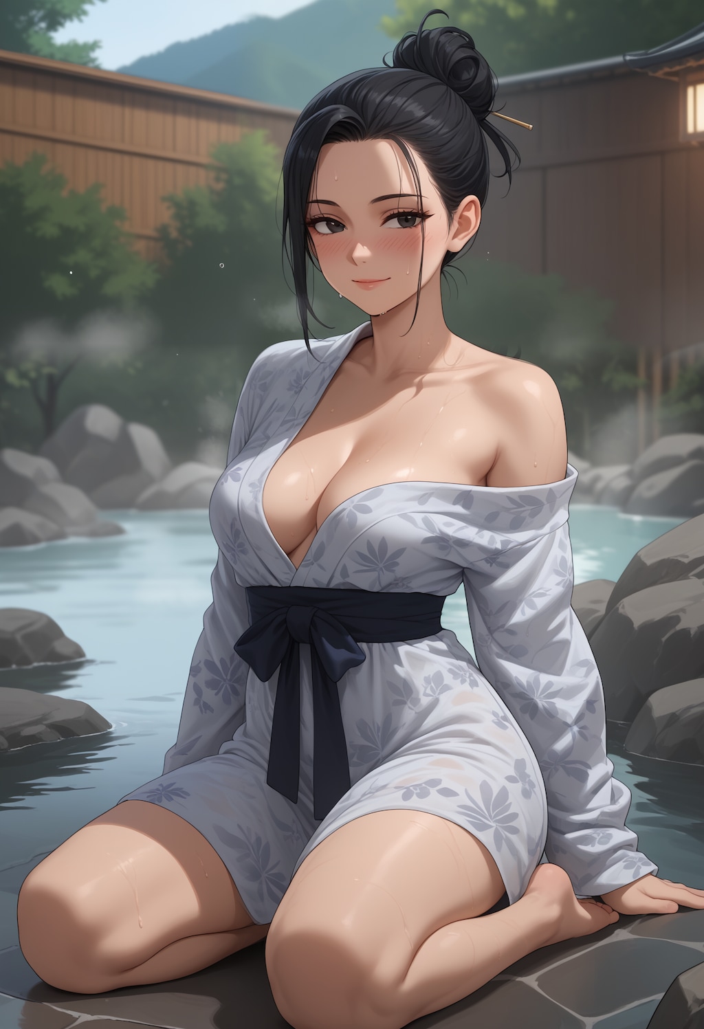 お背中流しましょうか？