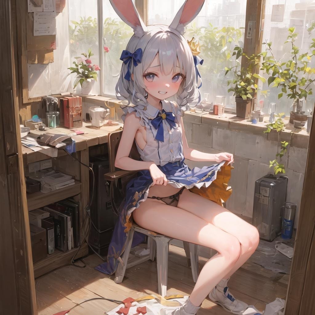 もしかして、パンツ見るの初めて？(笑