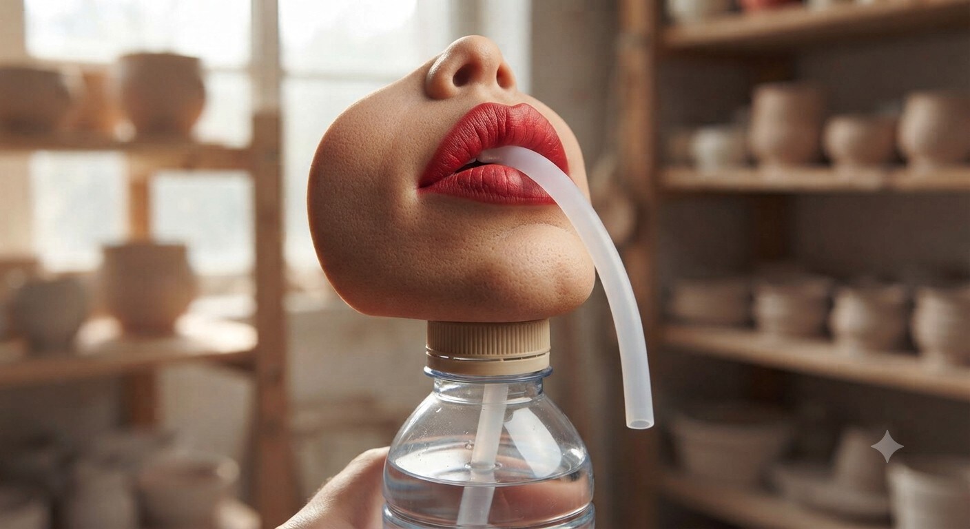 口移しで