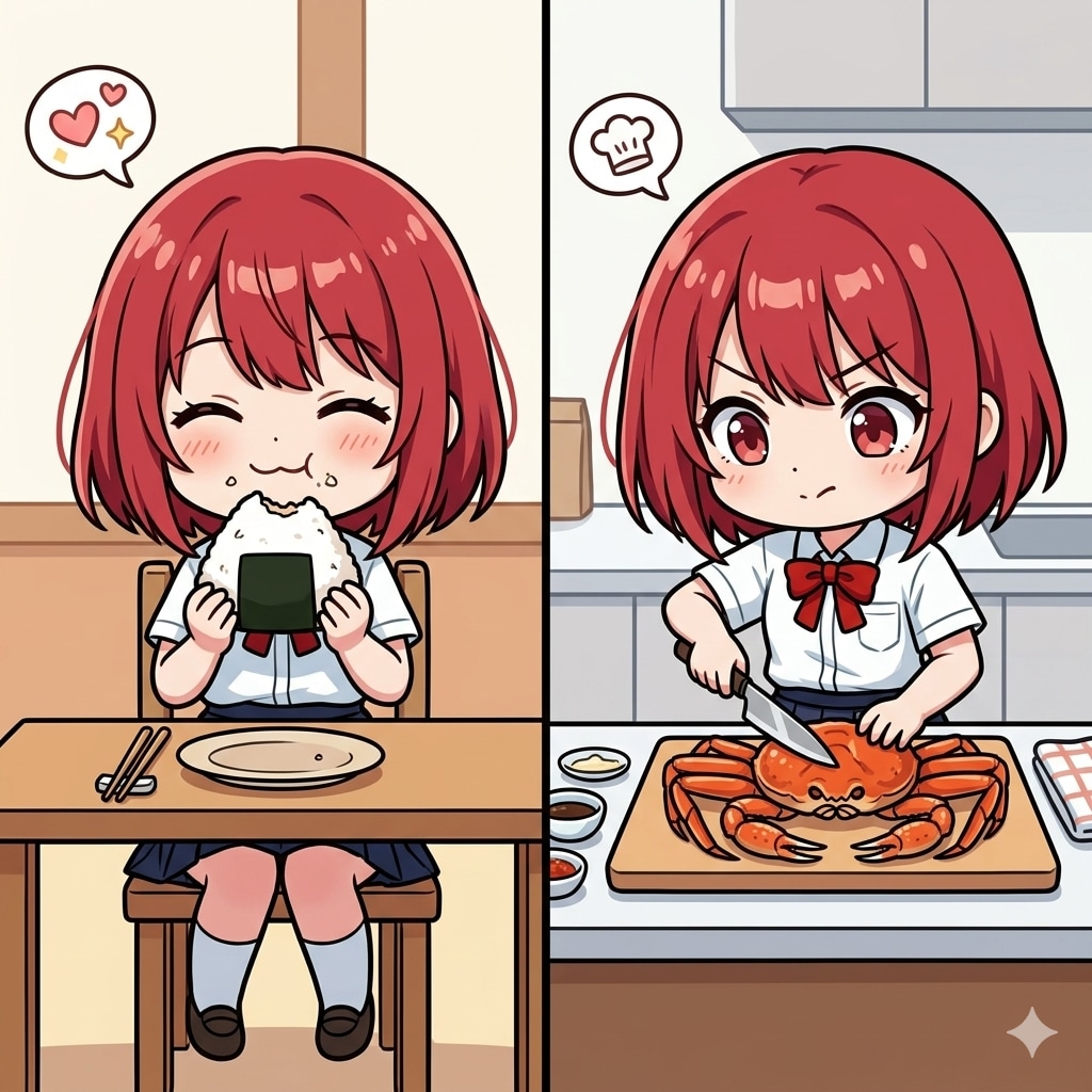 おにぎりとかにぎり