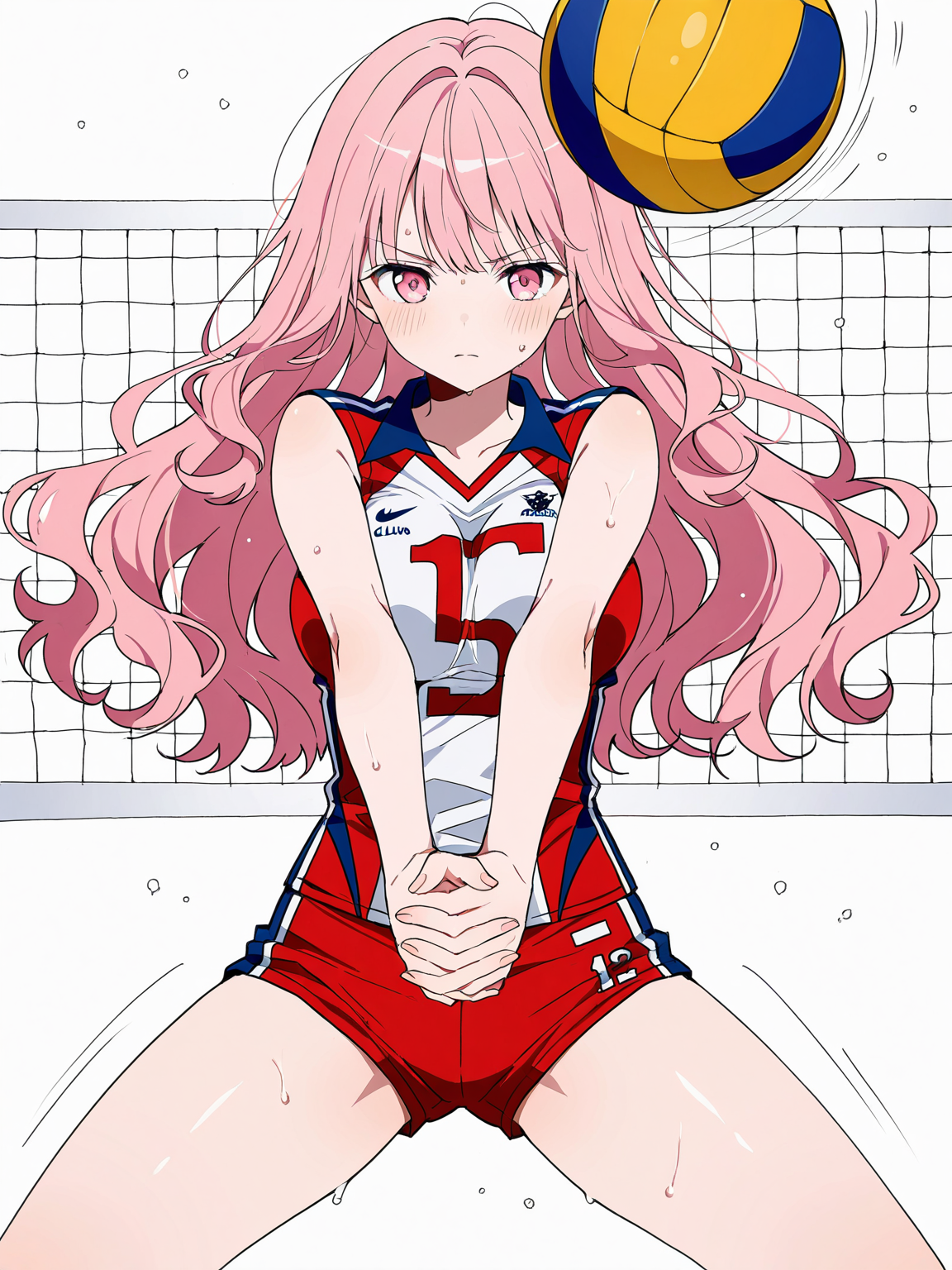 レシーブ！ | の人気AIイラスト・グラビア