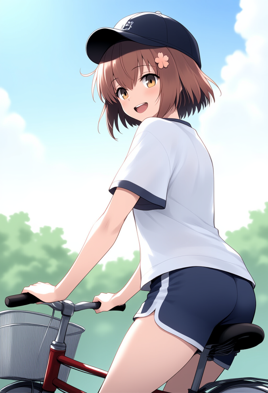 雪風ちゃん　自転車