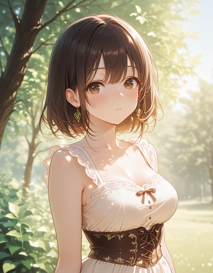 木陰 | の人気AIイラスト・グラビア