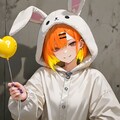 フーセン(を配る)ウサギ 2枚目
