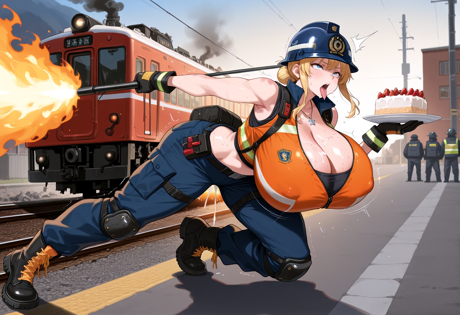 セクシー消防士