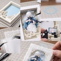ブルーアーカイブ 桐藤ナグサ　アクリルドールフィギュア切り絵図 3枚目