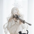 ブルーアーカイブ 桐藤ナグサ　アクリルドールフィギュア切り絵図 2枚目