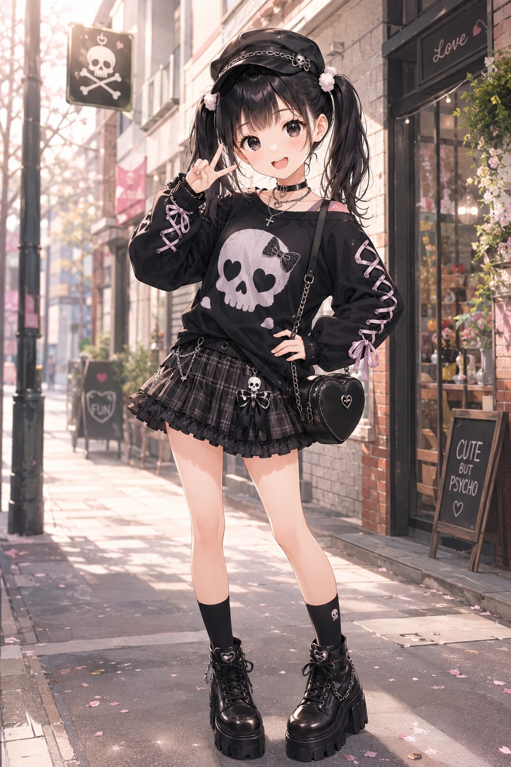 今日はモノトーンで♪