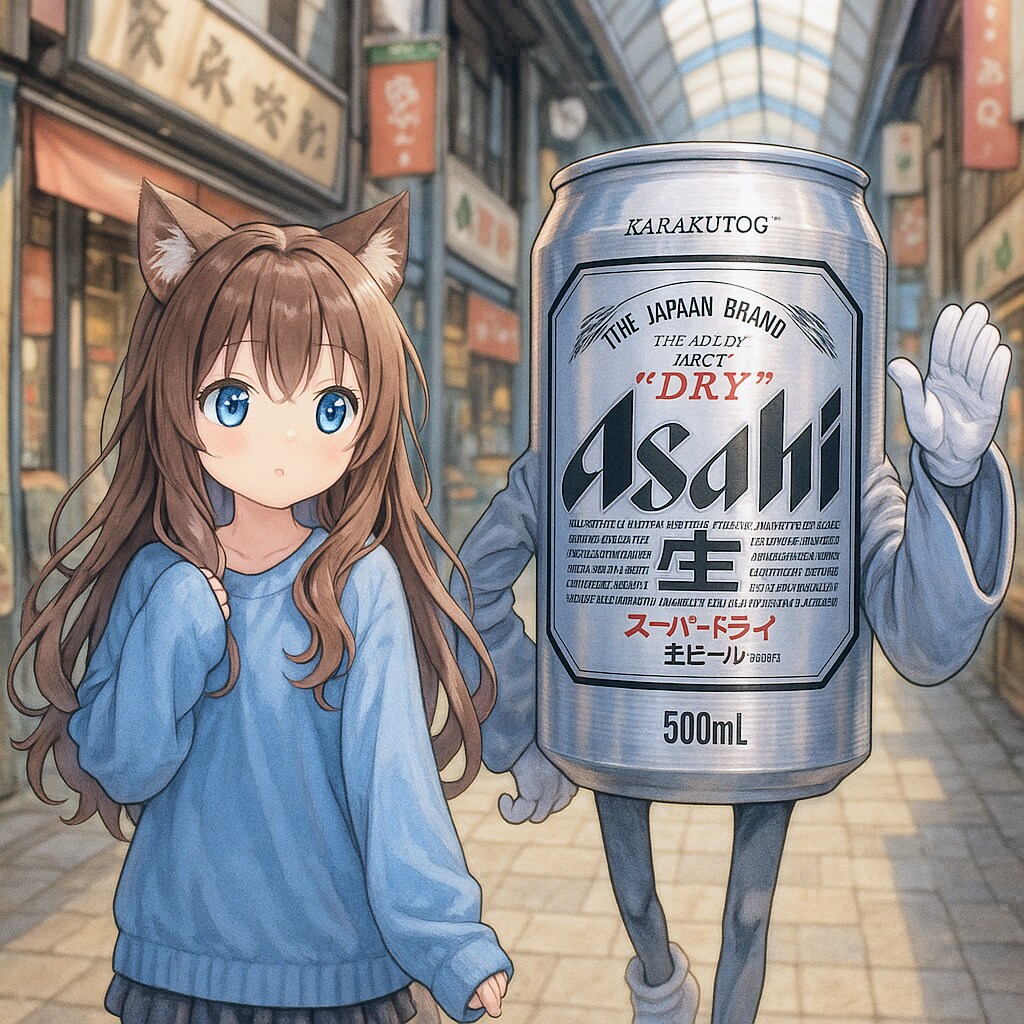 萌え袖の小さな女の子