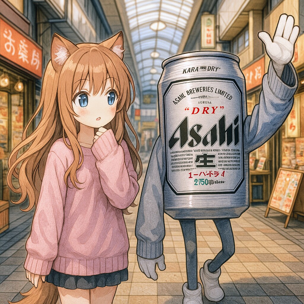 萌え袖の小さな女の子