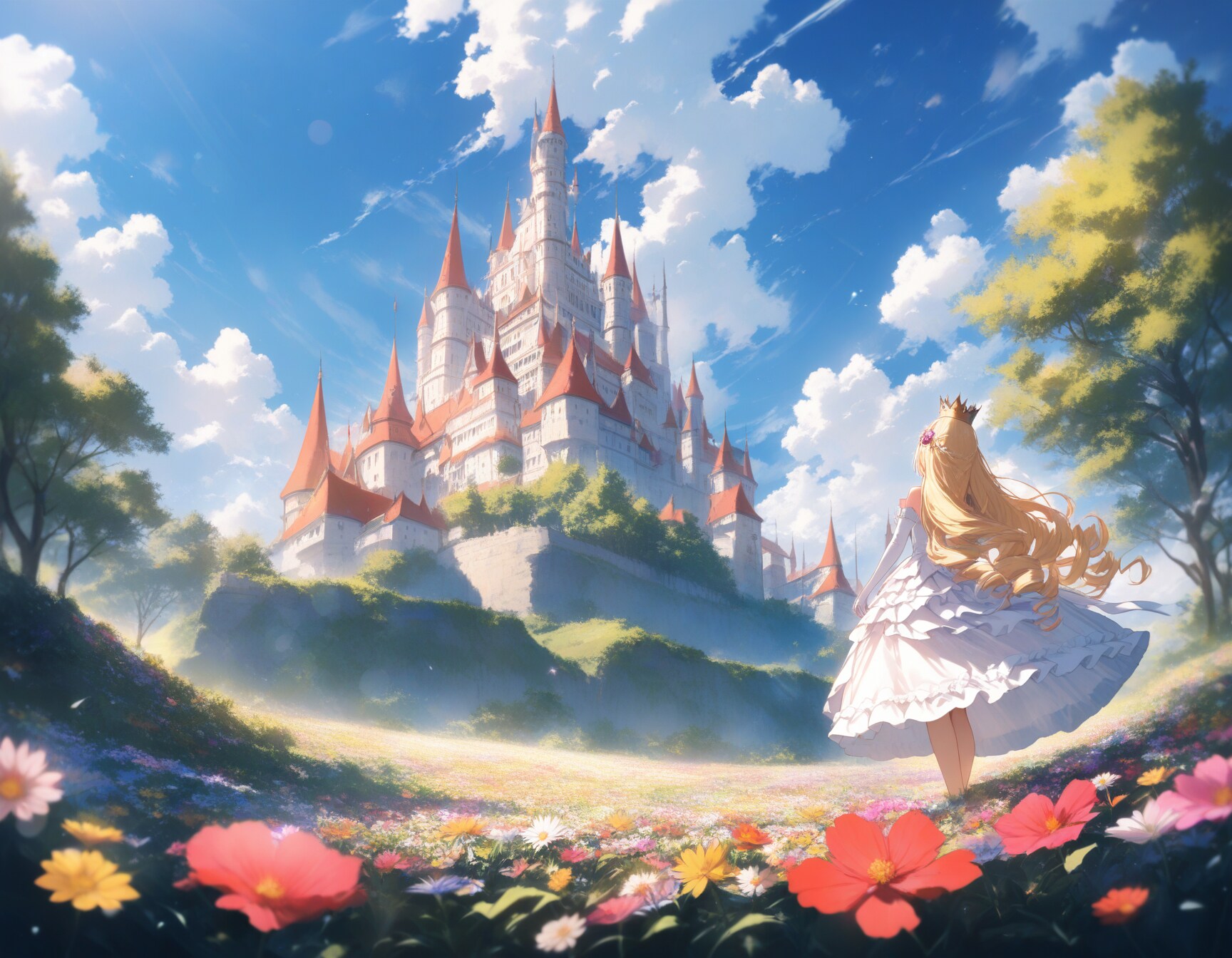 ファンタジーの城