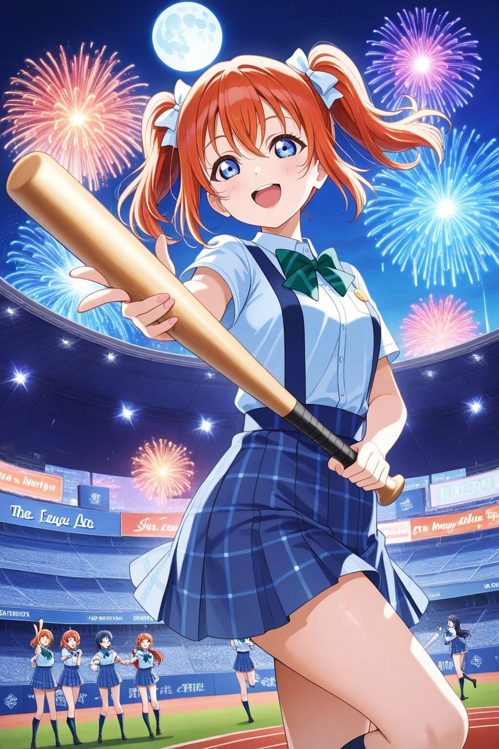 ラブライブキャラと野球