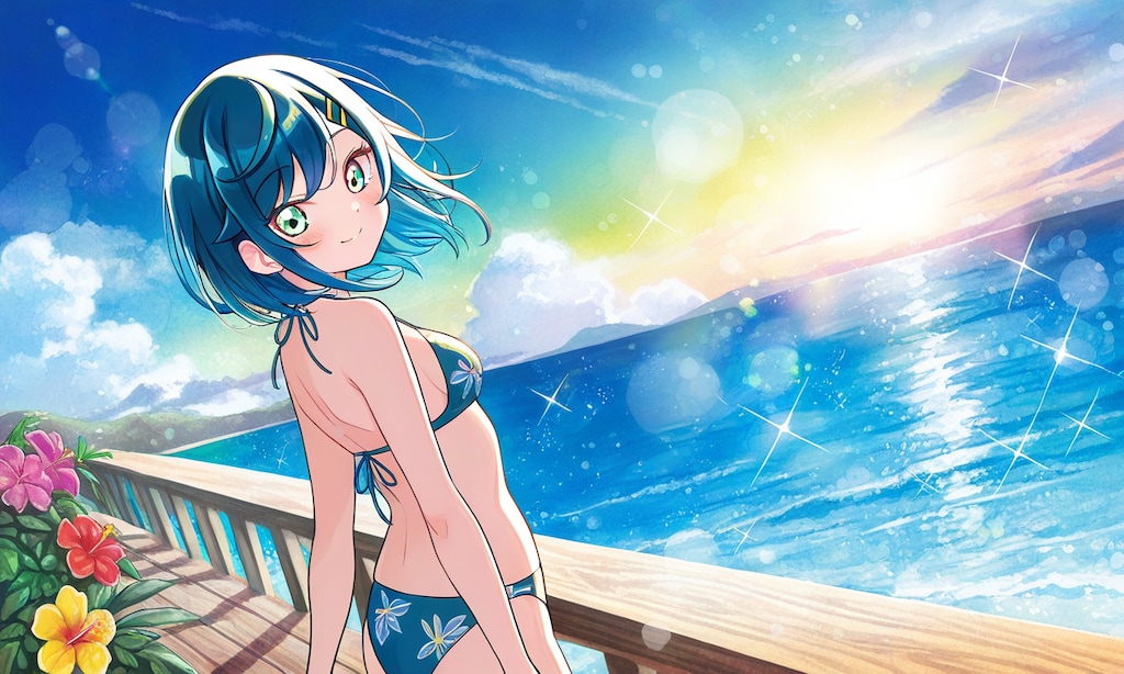 夏テラス🌇芙羽ここね。