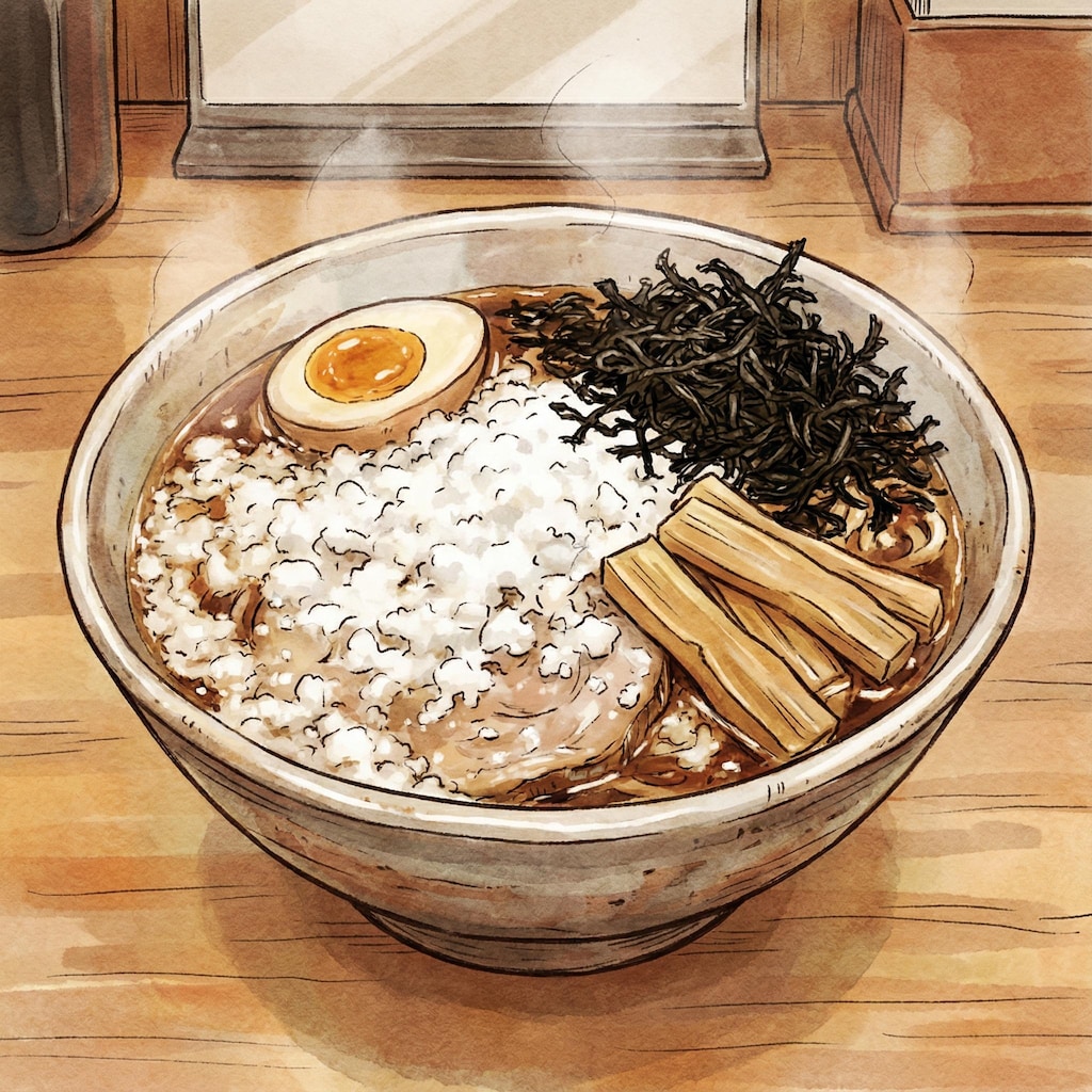 小泉さんと背脂煮干しラーメン -Noodle Grand Prix-