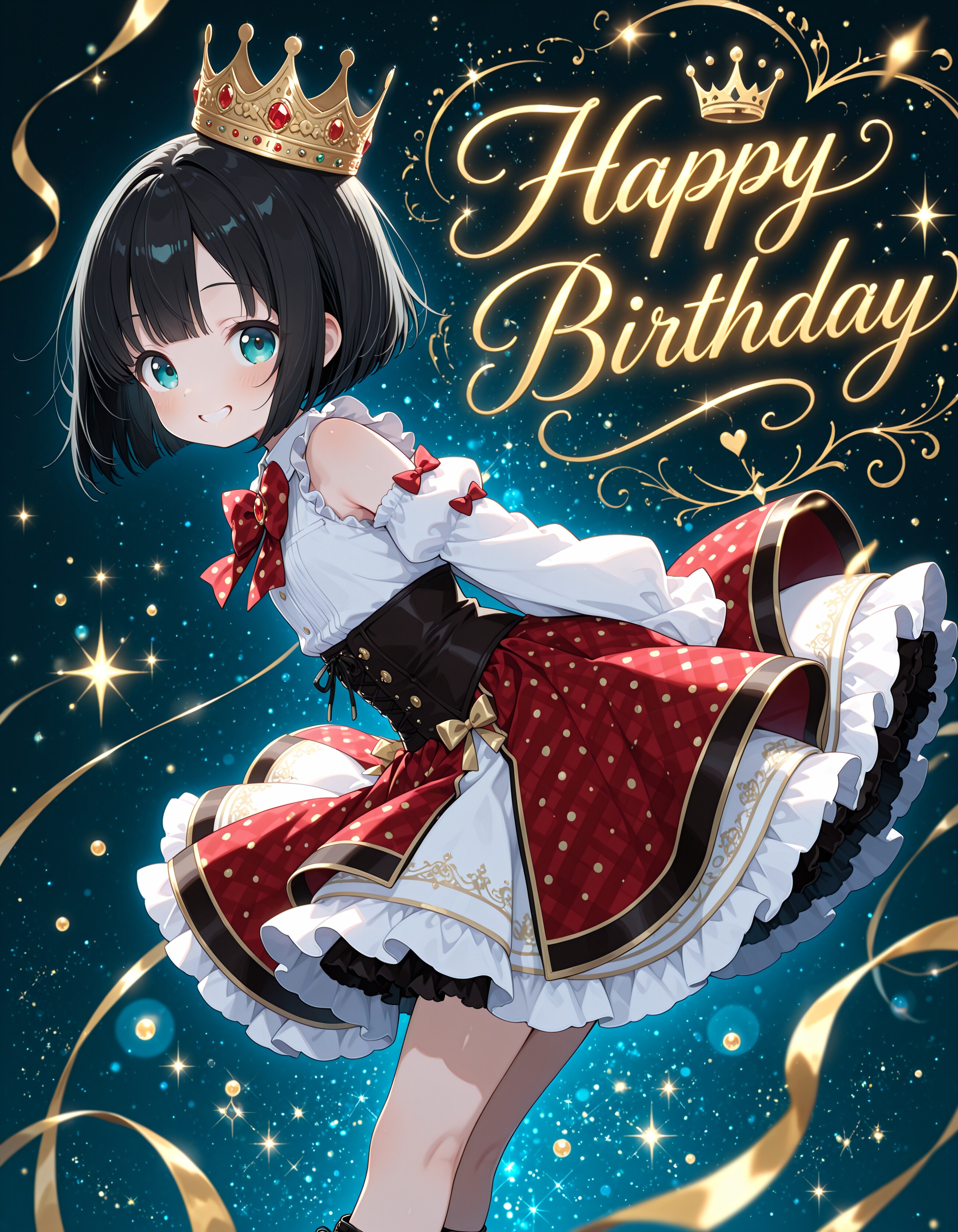 【誕生日FA】Happy Birthday あかりちゃん！ | の人気AIイラスト・グラビア
