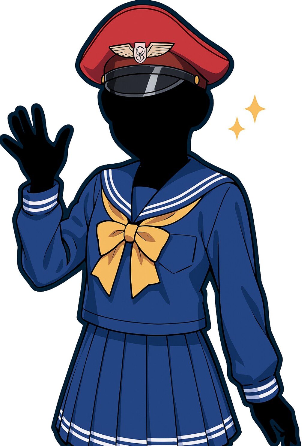 （ヒントかいた）何の制服かはすぐにわかると思うけど、キャラまであてれるかなー