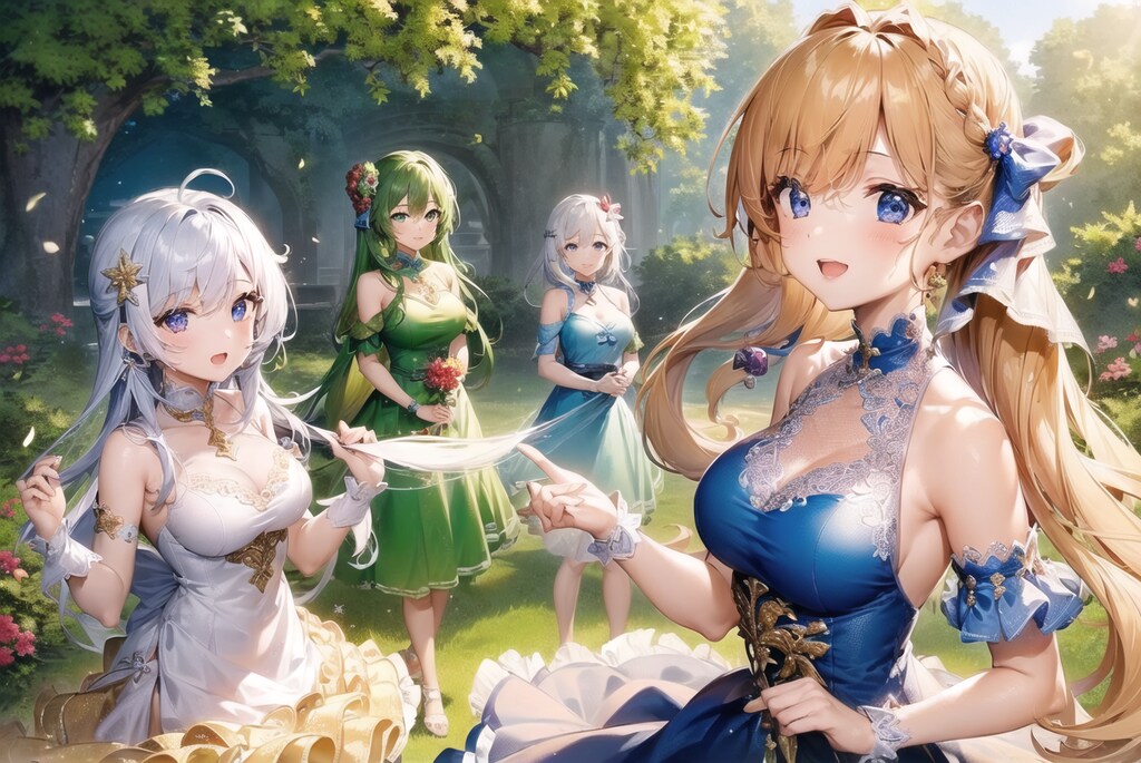 Four Season Girls No.4