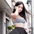 街中美女 5枚目