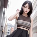 街中美女 2枚目