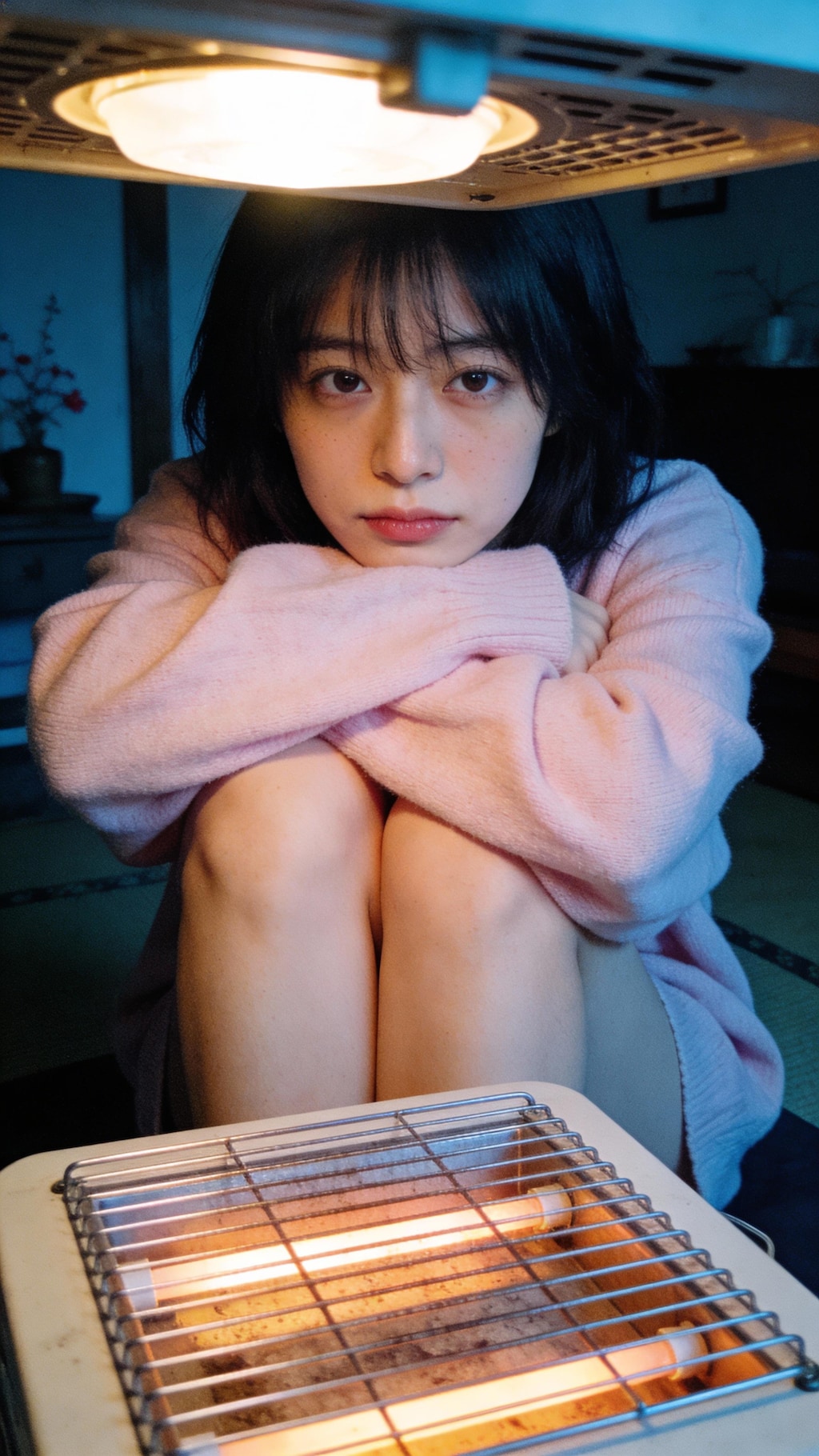 Sweet Warmth in White Lace