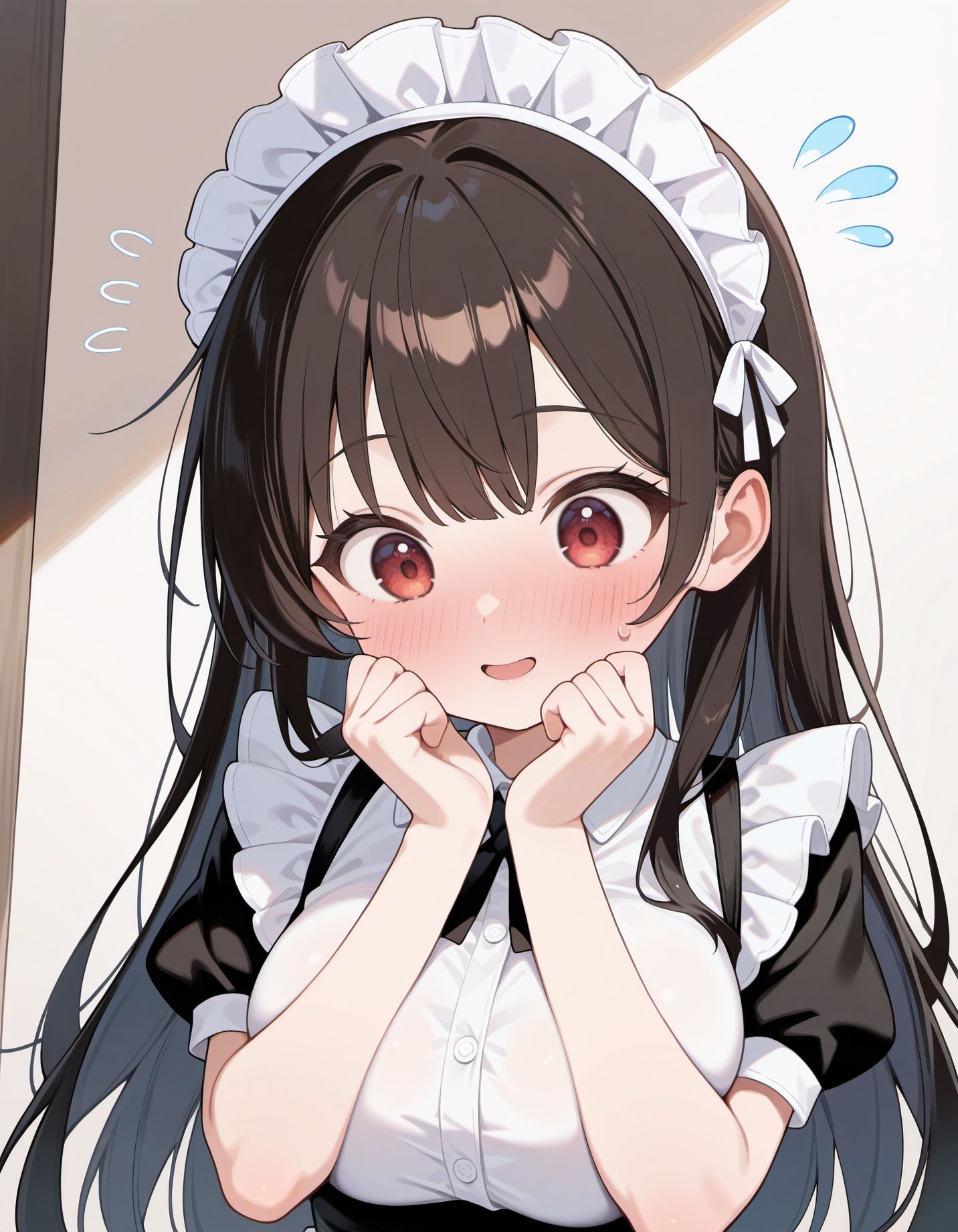 てれてれメイドさん | の人気AIイラスト・グラビア