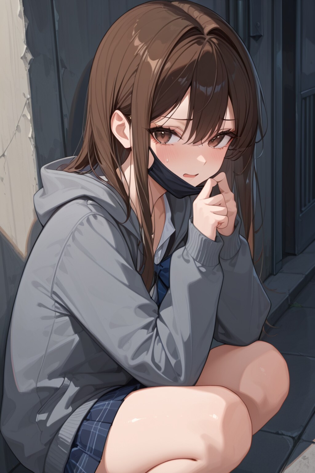 路地裏ジト目ちゃん④