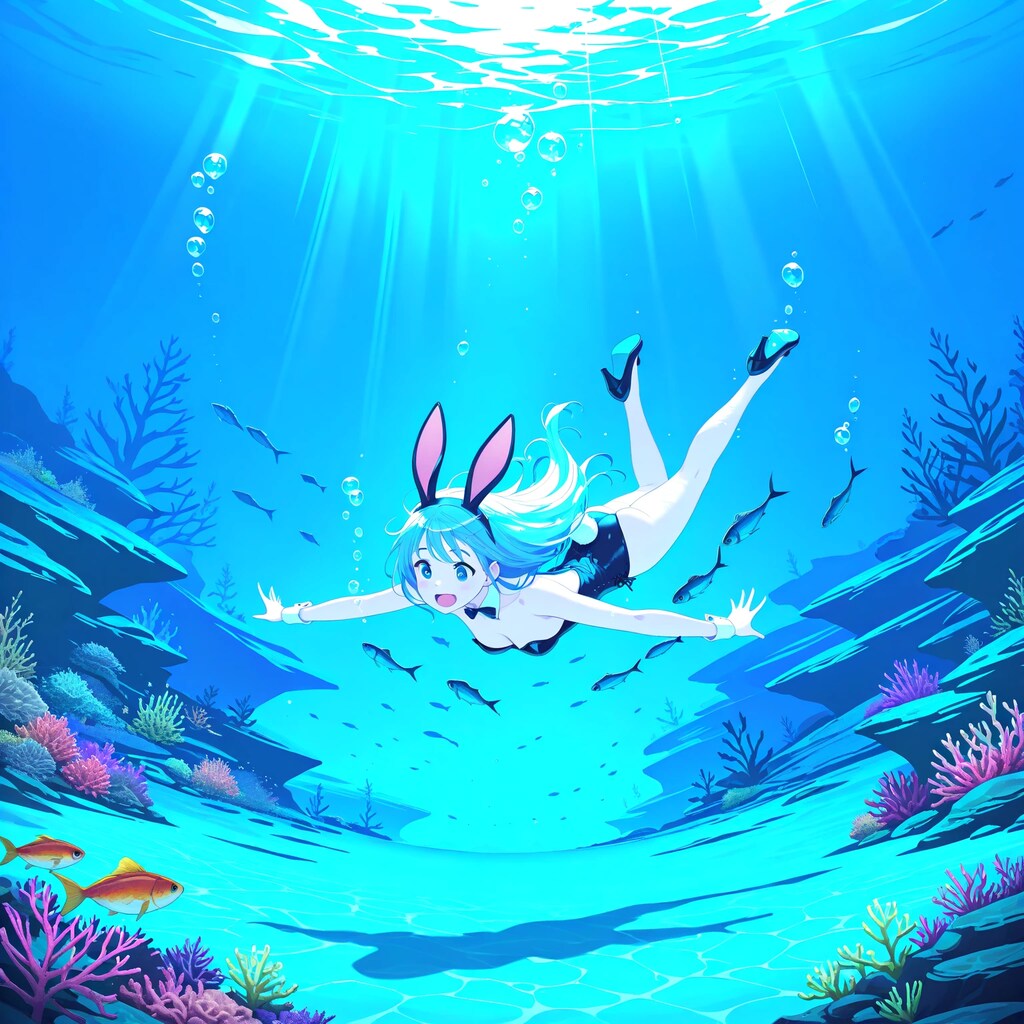 水中詰め合わせ バニーガール再び編