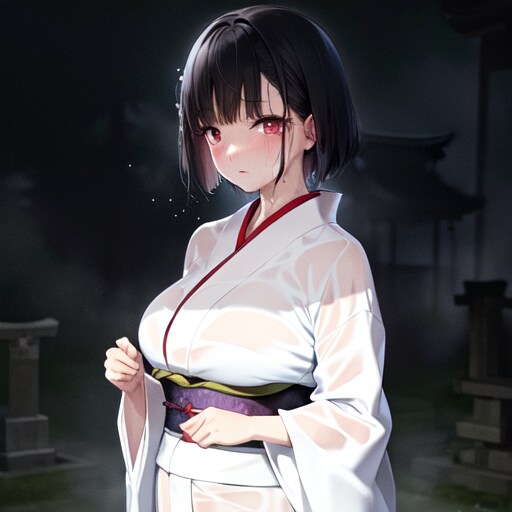ずっと貴方を待っていたのに...(牡丹灯篭な幽霊娘①