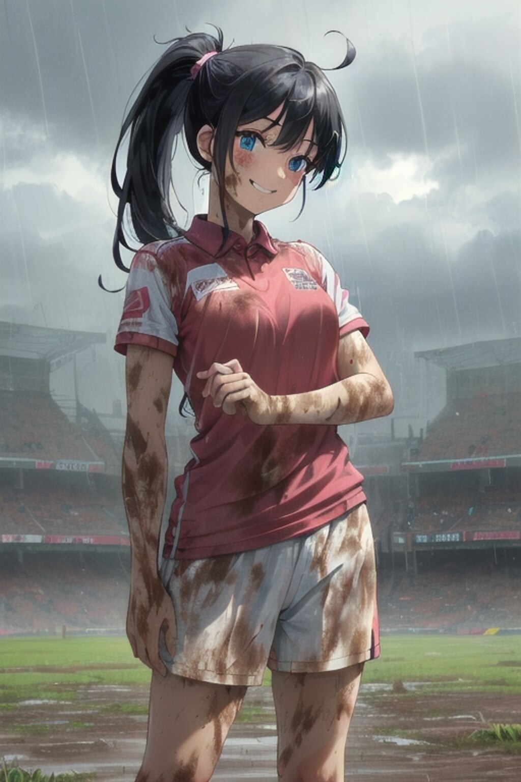 🏉泥まみれの女子ラグビー 69