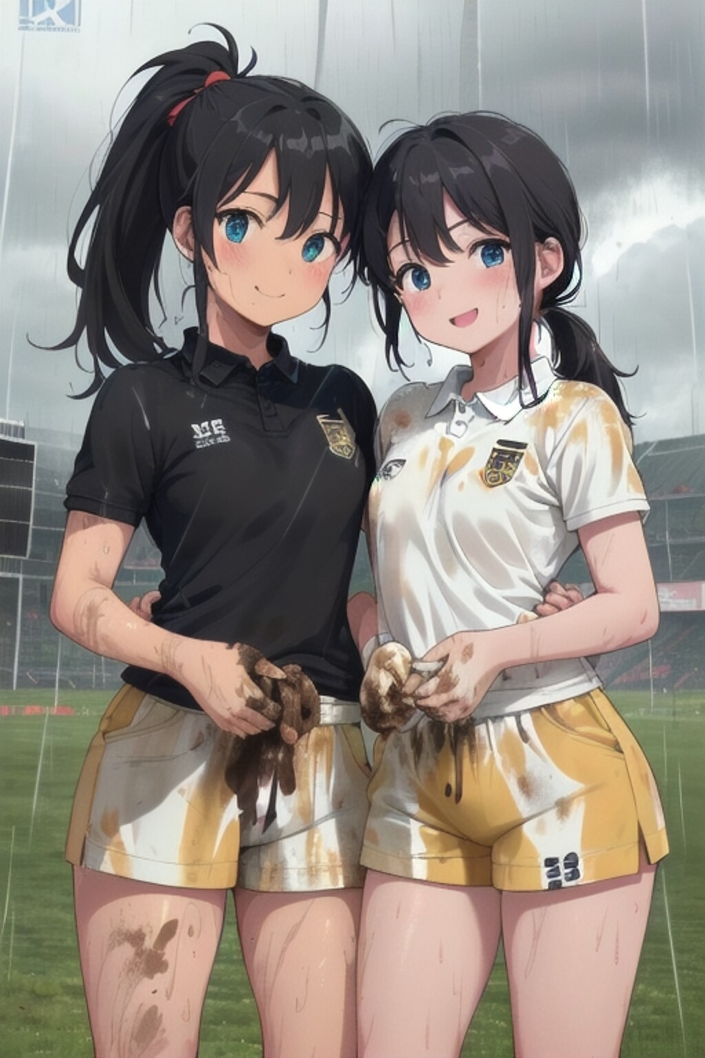 🏉泥まみれの女子ラグビー 69