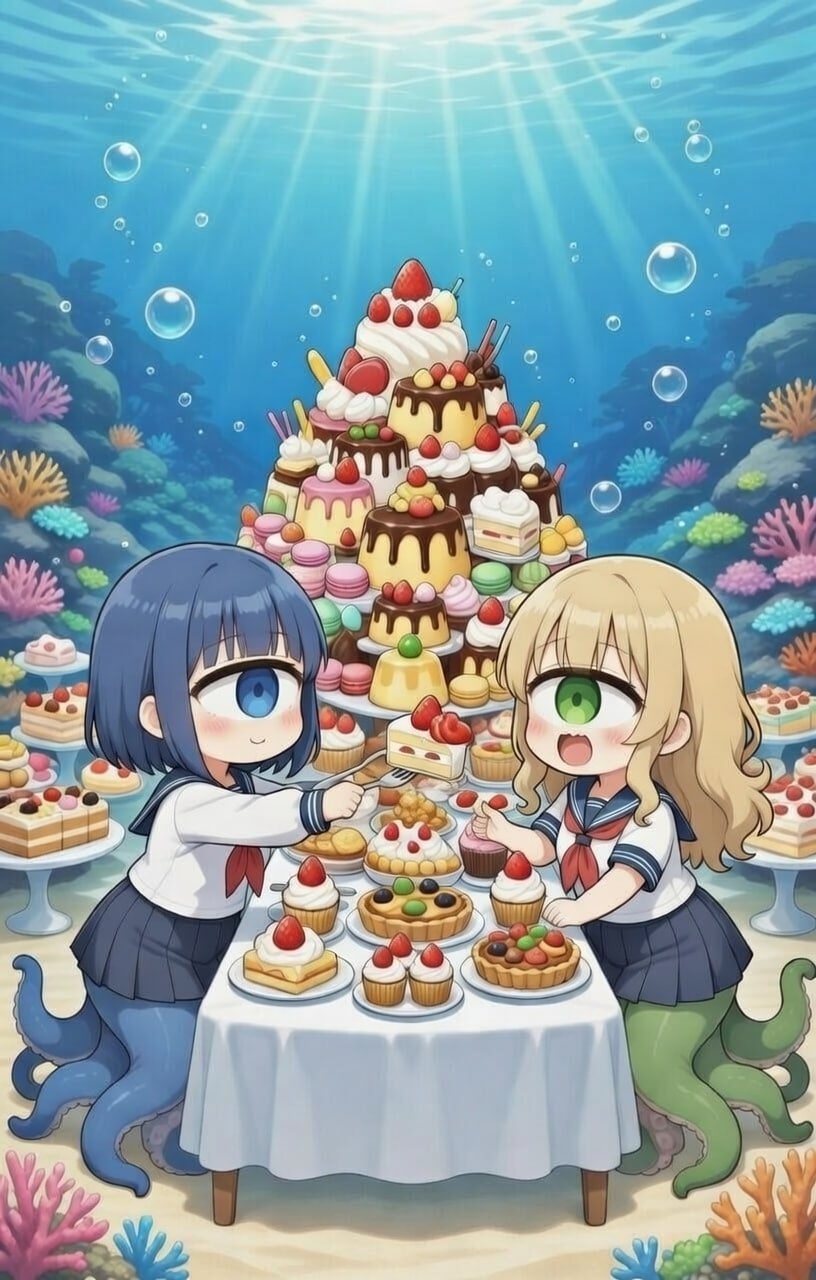 単眼スキュラちゃん.31　甘々 | の人気AIイラスト・グラビア