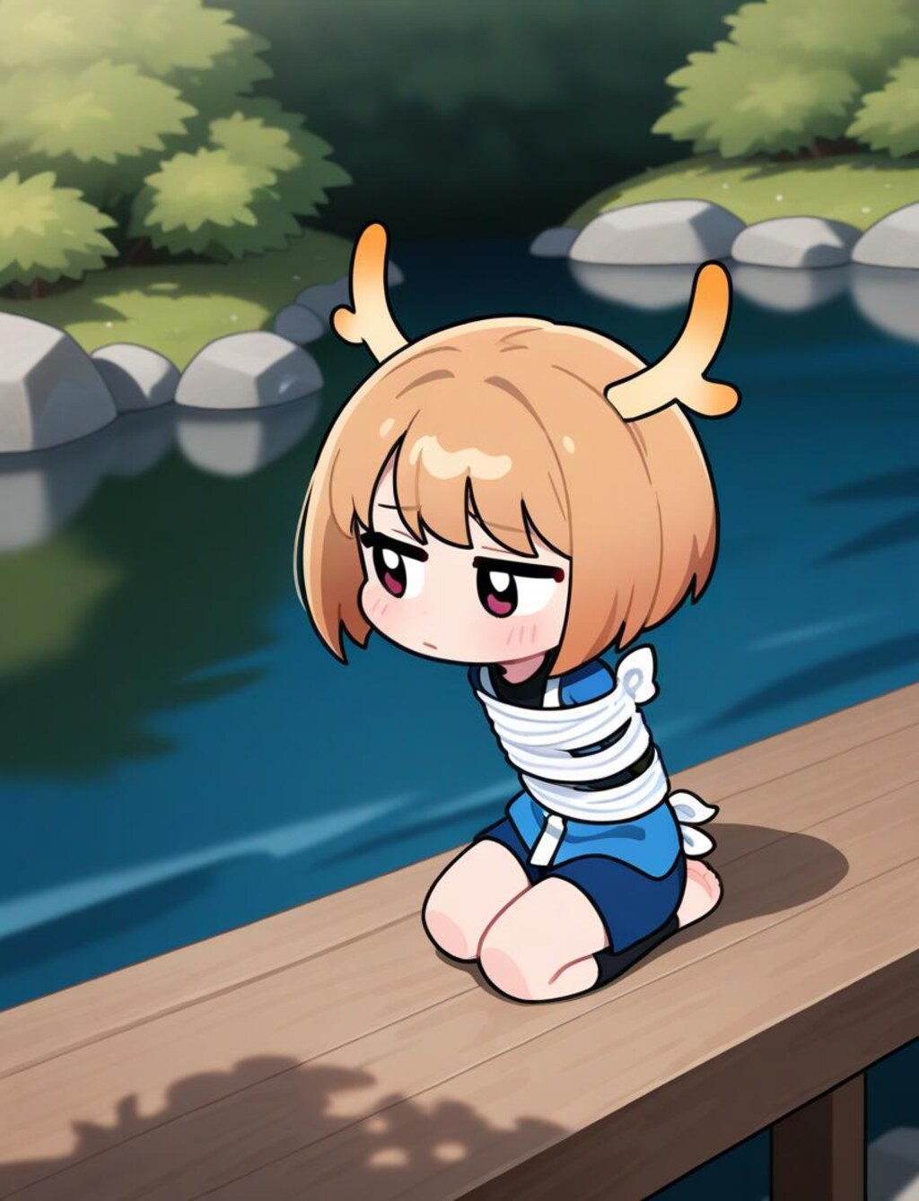 反省してます。