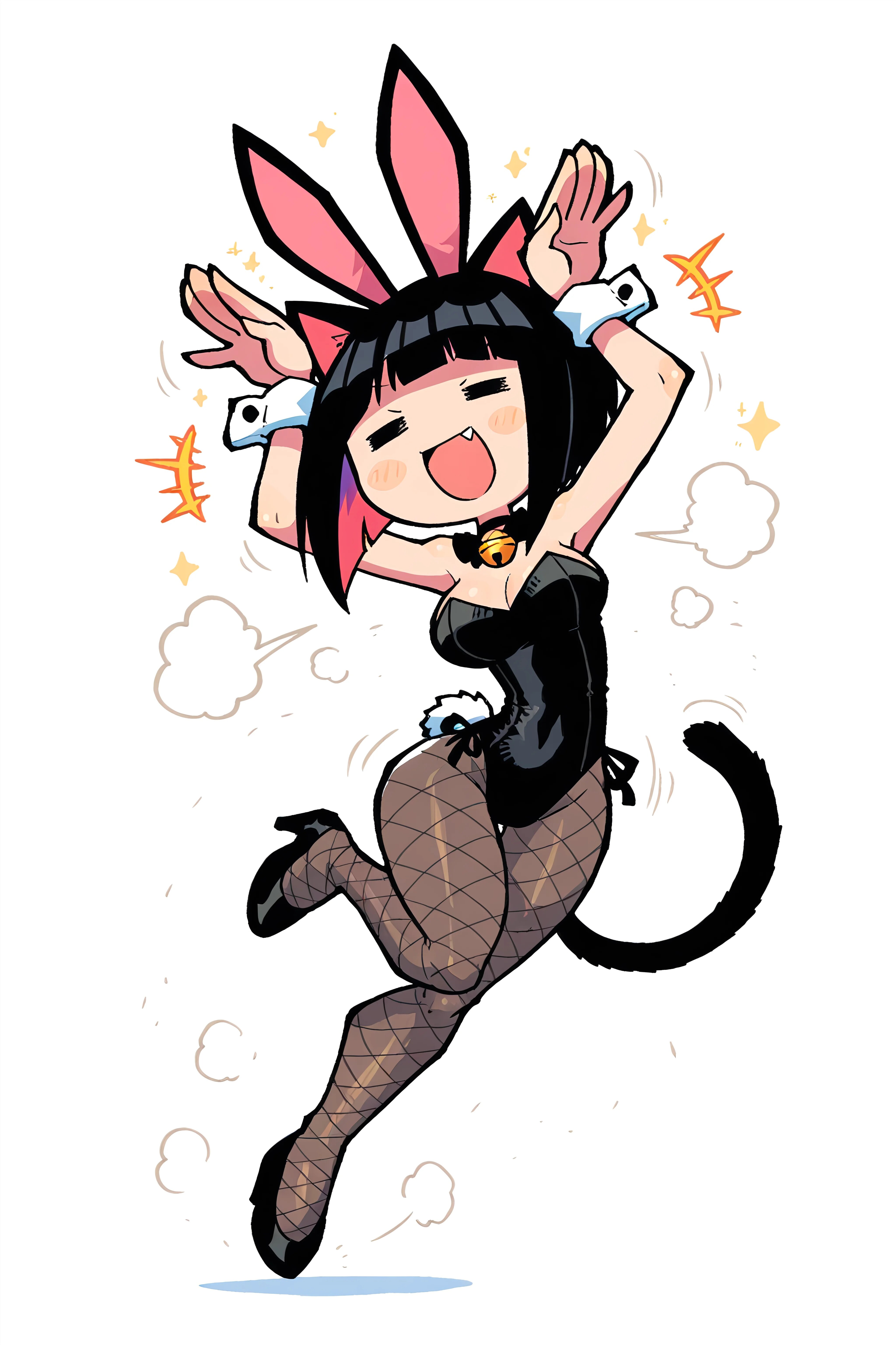 Hop, Purr, Repeat! | の人気AIイラスト・グラビア