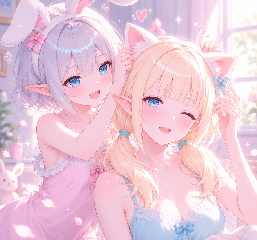 仲良し姉妹