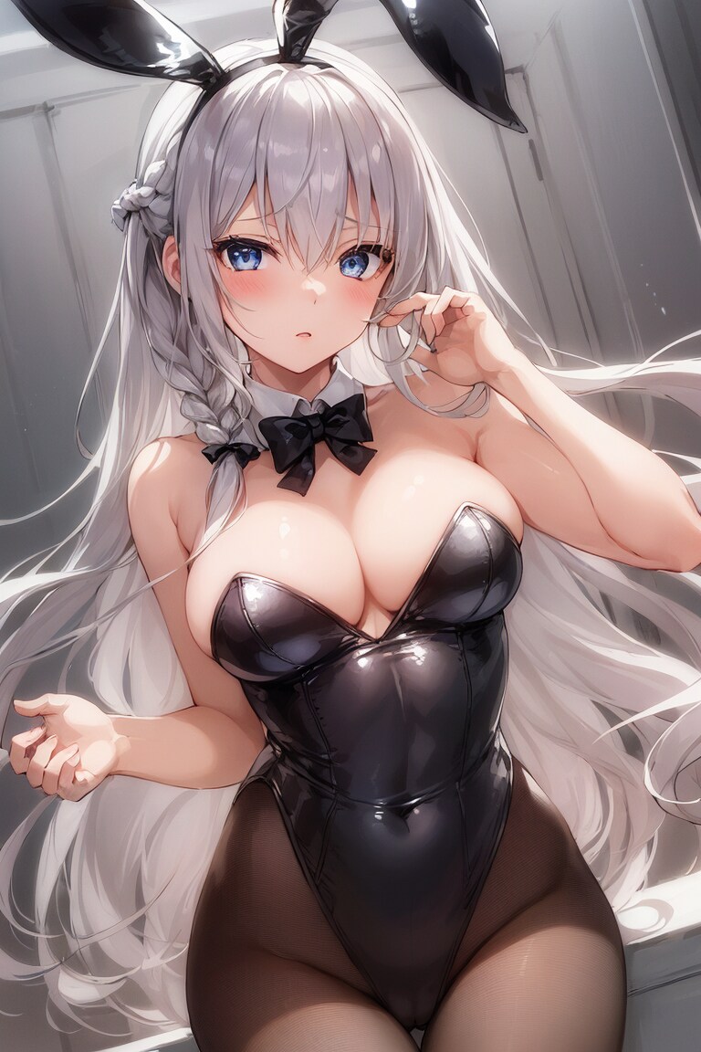 銀髪ちゃん・バニー