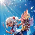 南の海でダイビング 4枚目